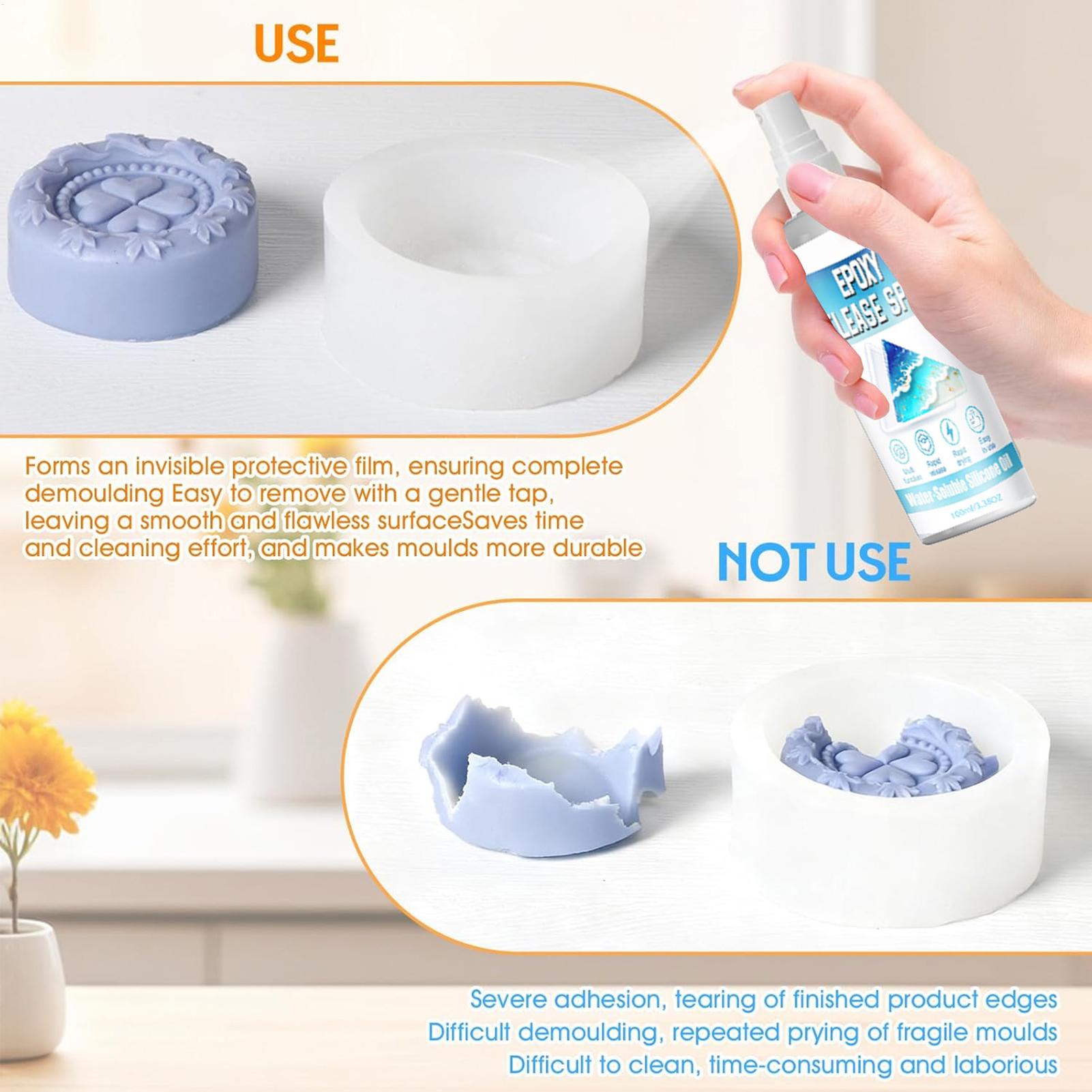 100ml Silicone Release Spray E - đánh giá và giá Soap Making Ins