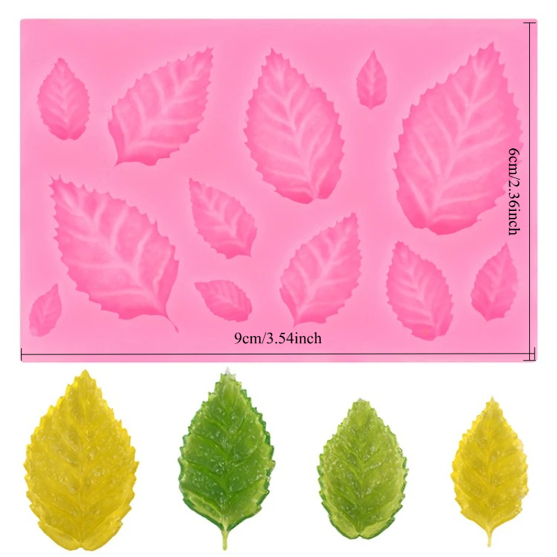 Maple Leaf Silicone Mold Set f - đánh giá và giá Soap Making Ins