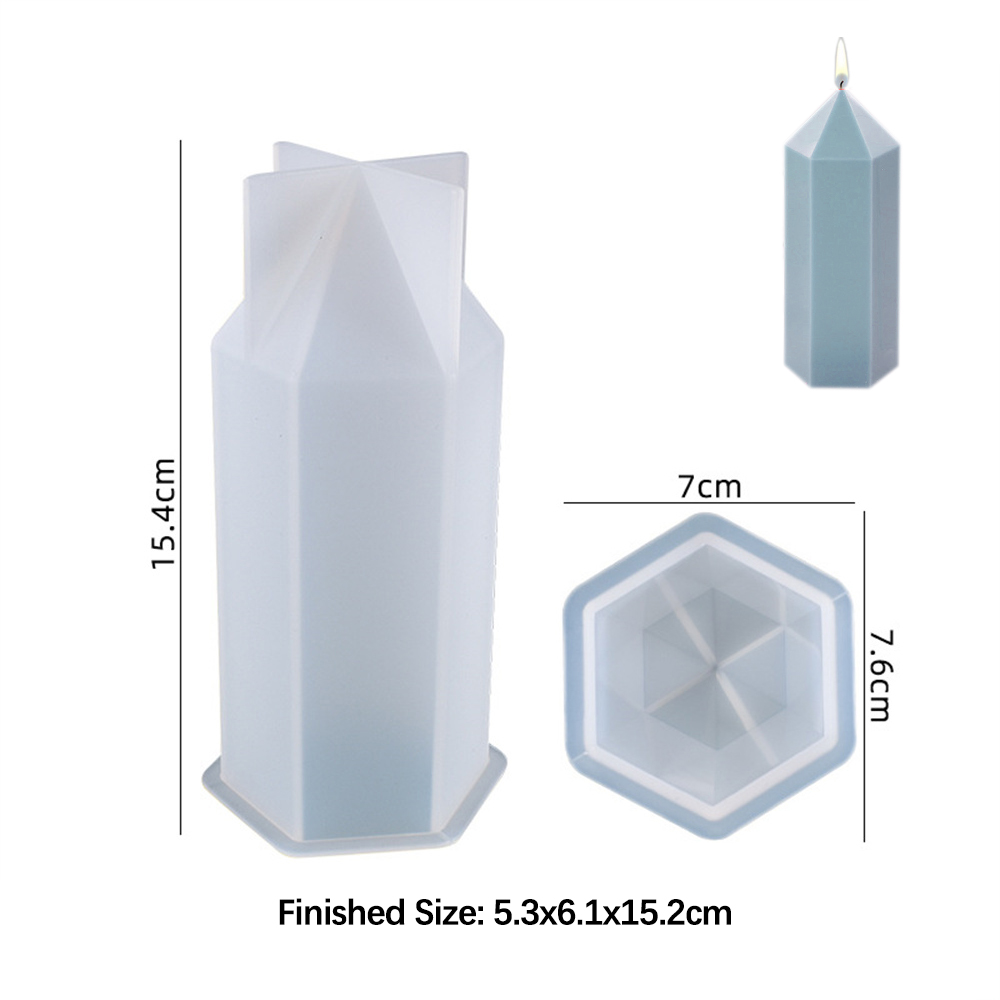 3D Hexagonal Column Candle Mol - đánh giá và giá Soap Making Kit For Beginners