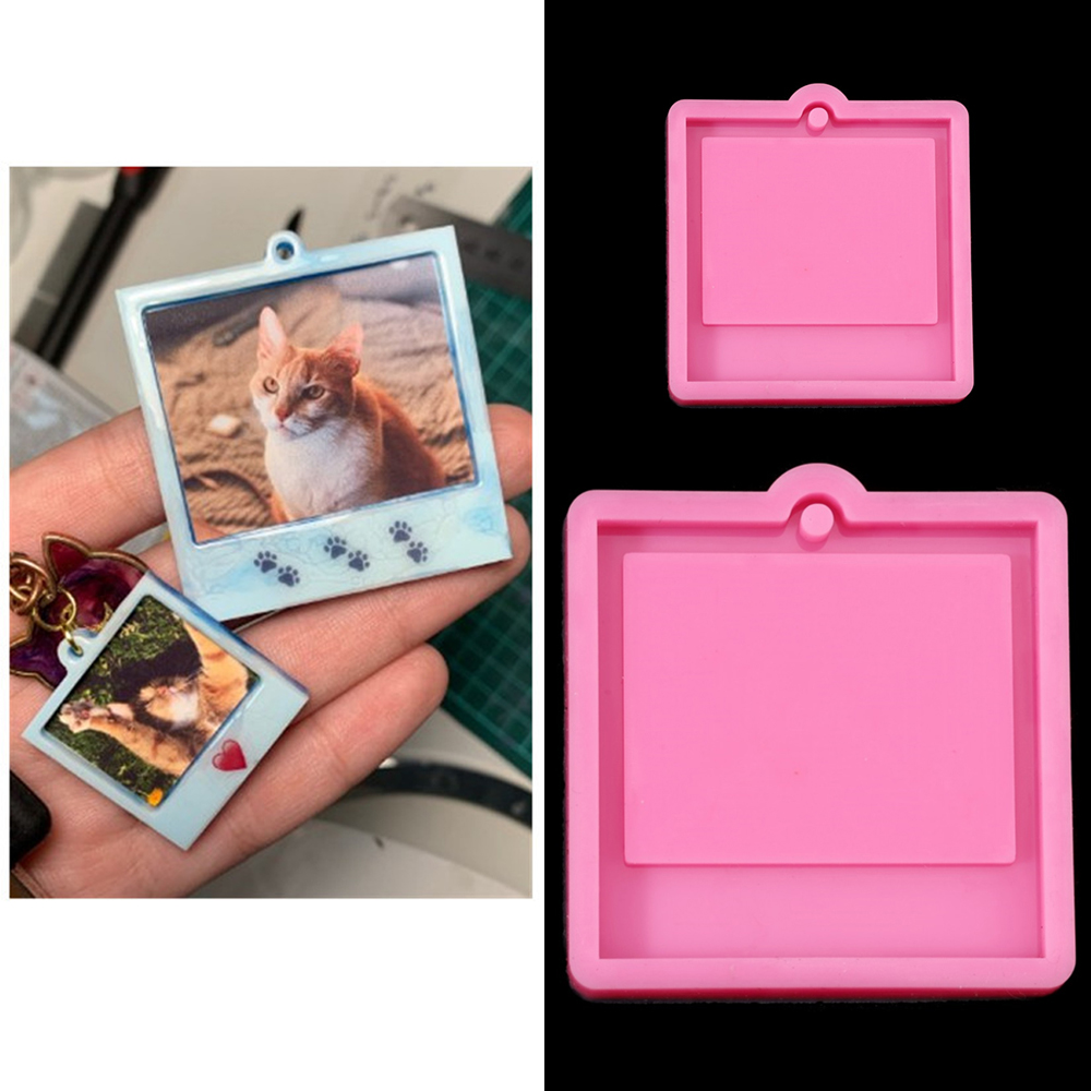 Photo Frame Epoxy Resin Keycha - đánh giá và giá Soap Making Ins