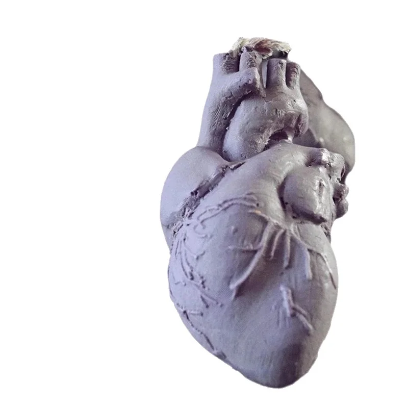 DIY Human Heart Silicone Candl - đánh giá và giá Soap Making Diy Kit