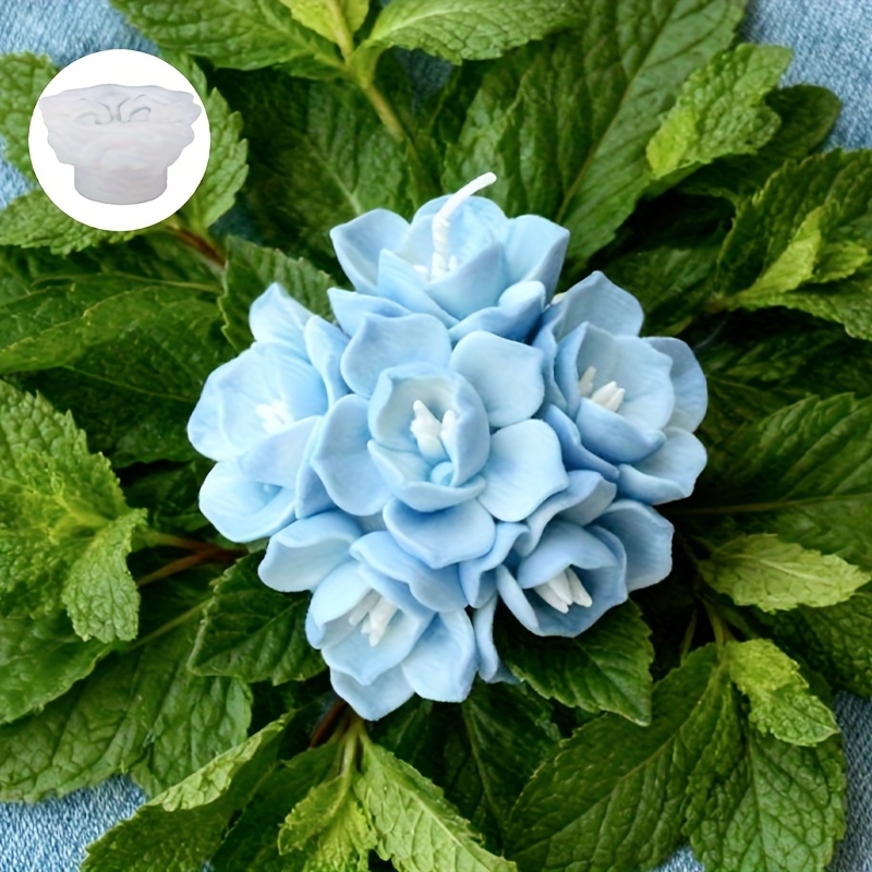 1 Hydrangea Candle Silicone Mo - đánh giá và giá Soap Making Ins