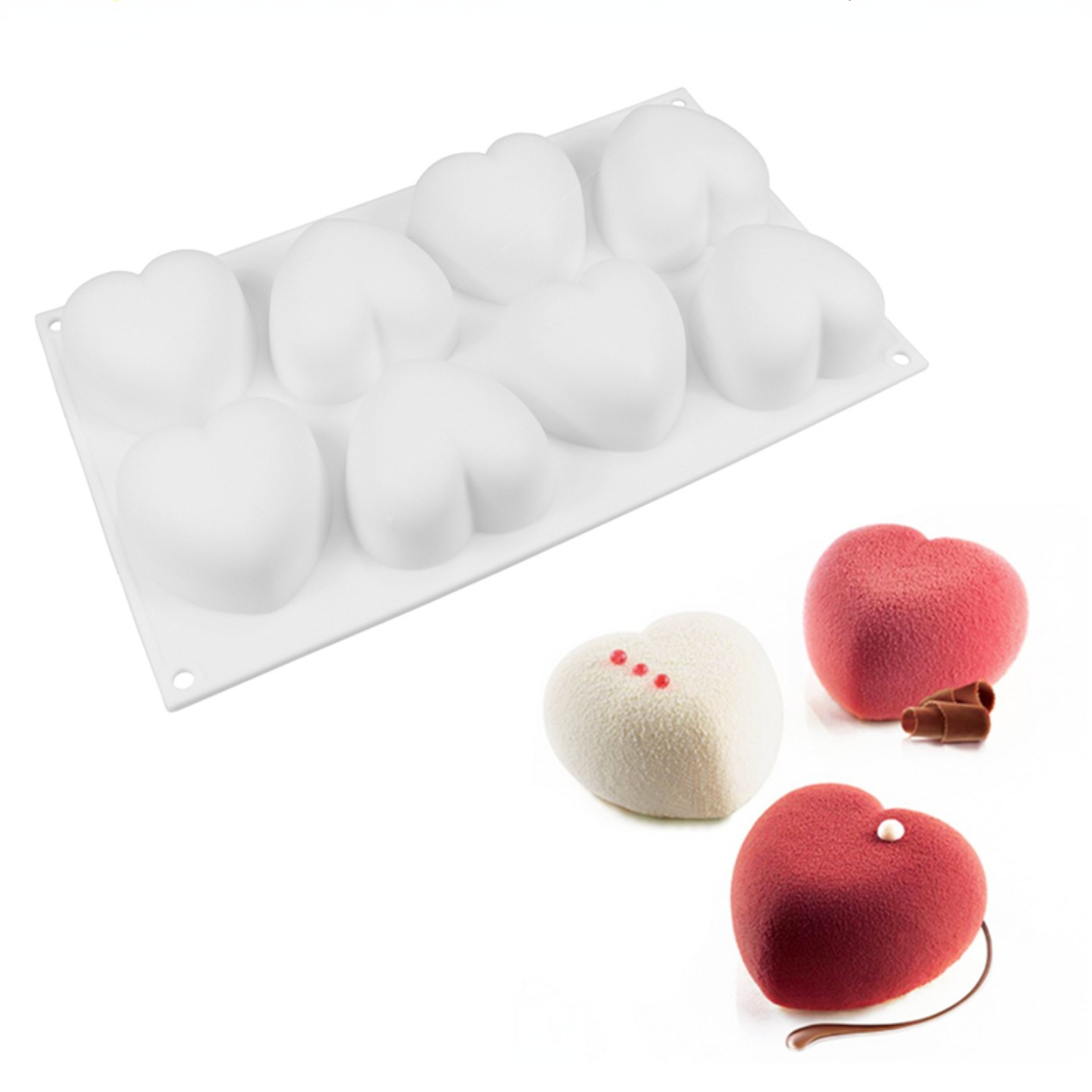 Love Heart Silicone Soap Mold  - đánh giá và giá Soap Making Kit For Beginners