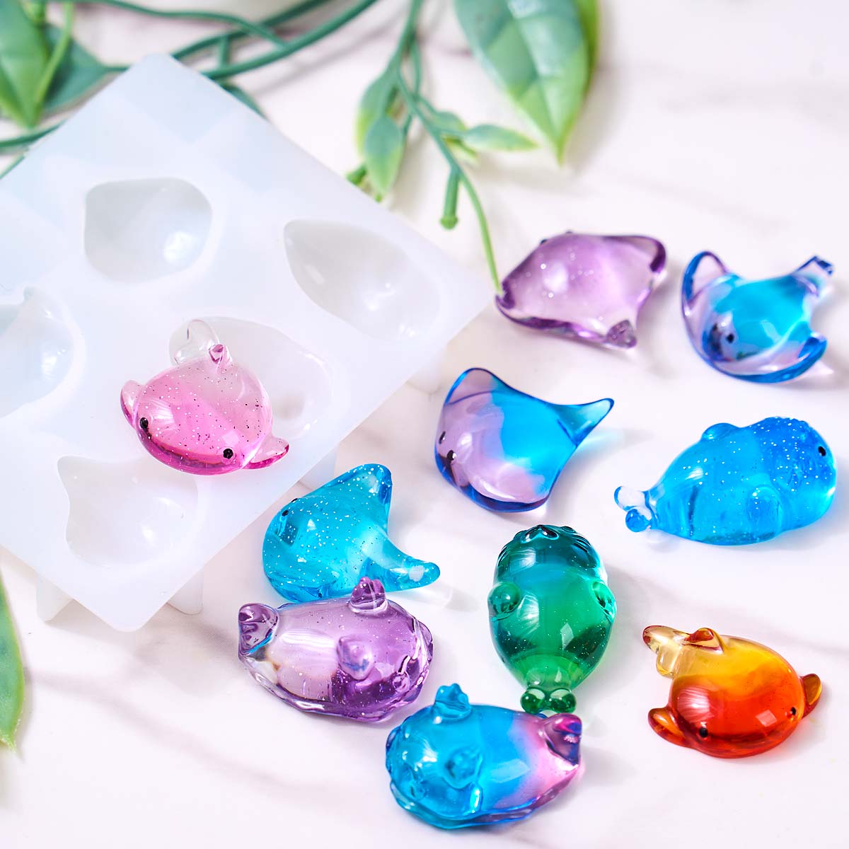 3D Healing Kawaii Manta Ray Wh - đánh giá và giá Soap Making Ins