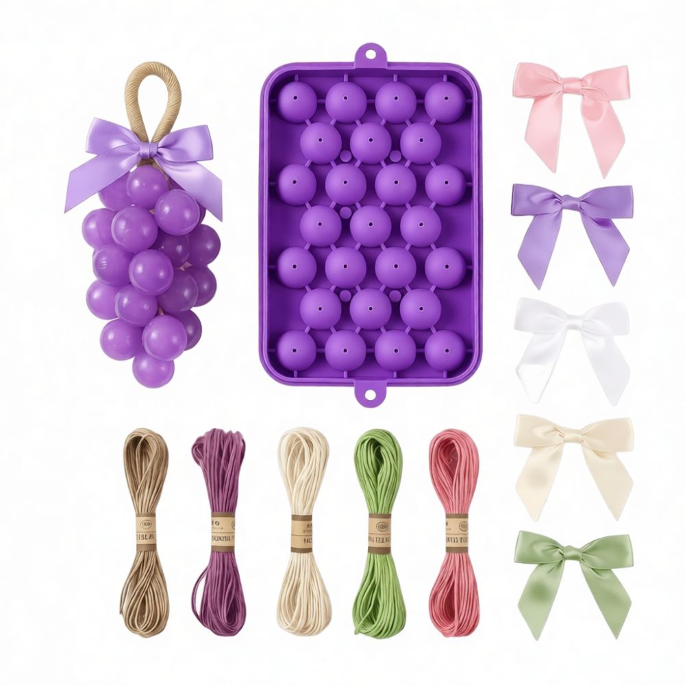 Grape Silicone Soap Mold DIY F - đánh giá và giá Soap Making Gifts