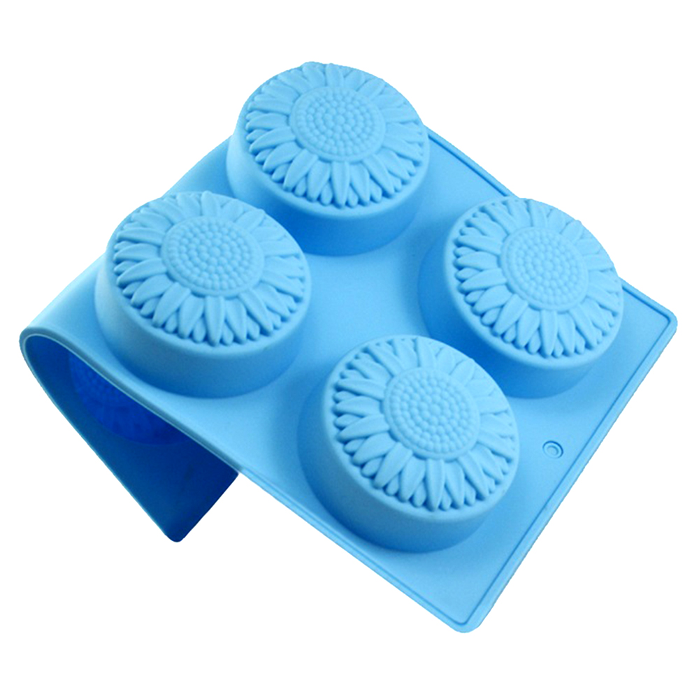 6 Cavity Silicone molds Flower - đánh giá và giá Soap Making Kit For Beginners