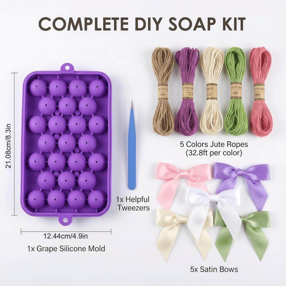 Grape Fruit Soap Mold DIY Craf - đánh giá và giá Soap Making Gifts