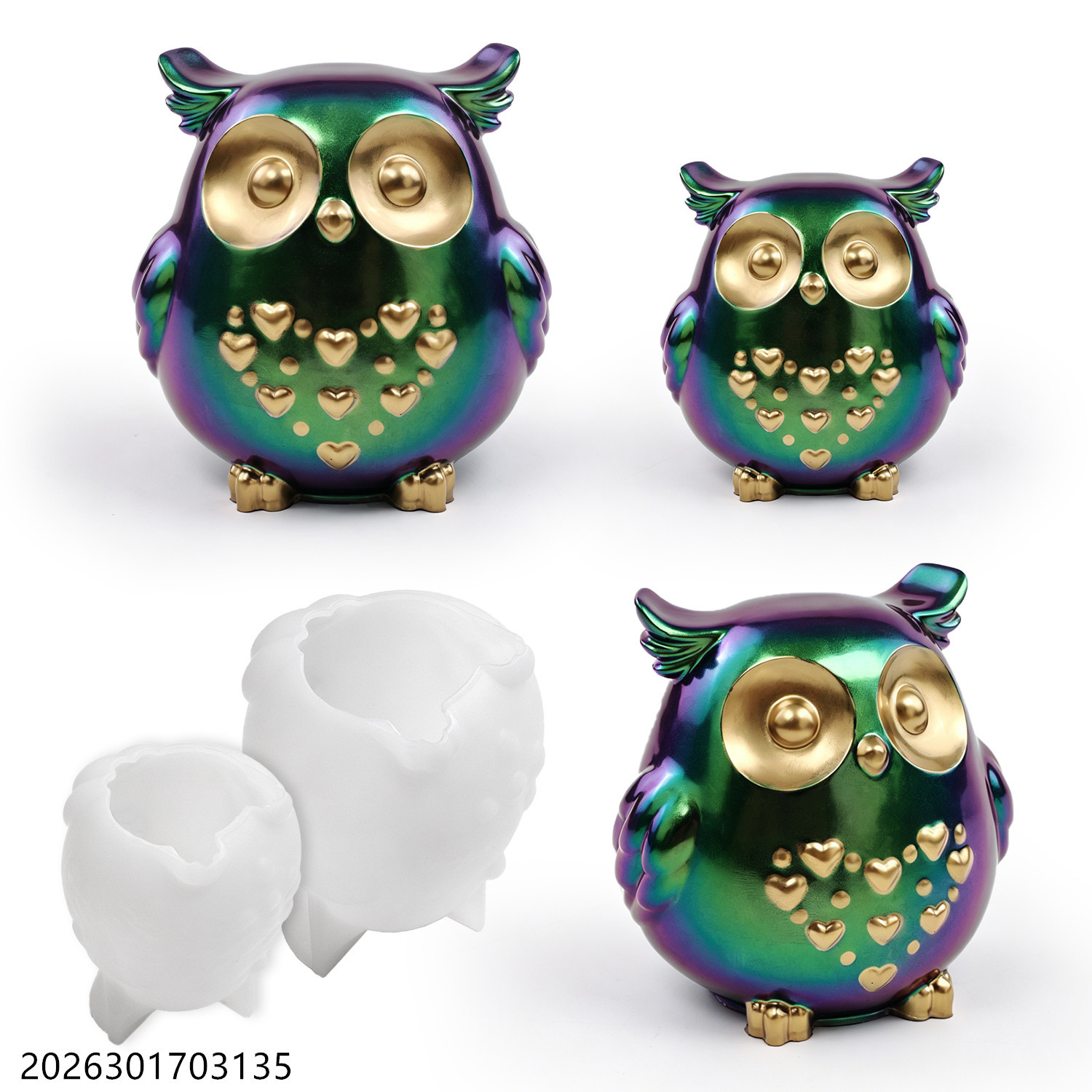 Owl Silicone Mold 3D Bird Shap - đánh giá và giá Soap Making Ins